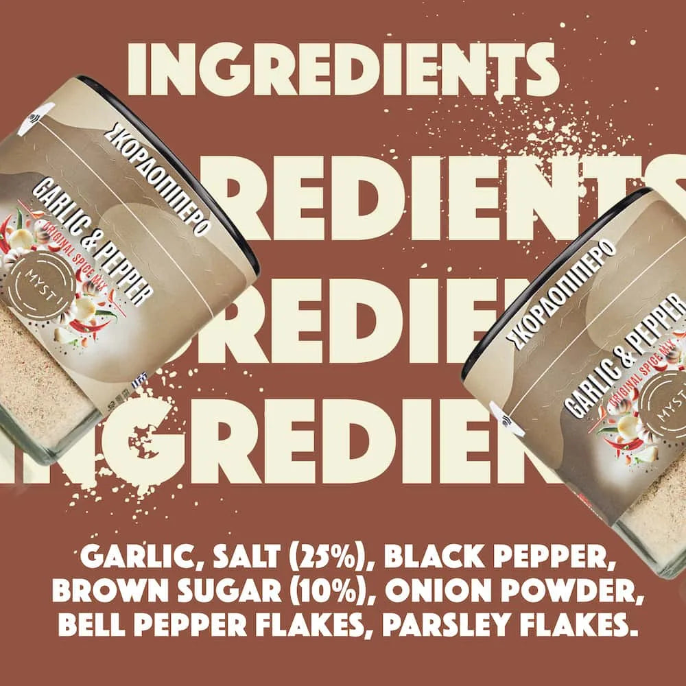 Garlic & Pepper – Original Kryddmix