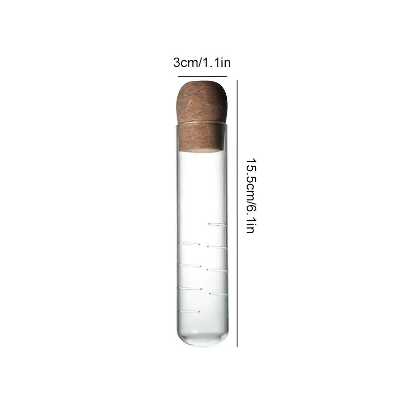 Tesil med korkpropp – Transparent