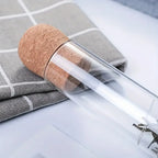 Tesil med korkpropp – Transparent