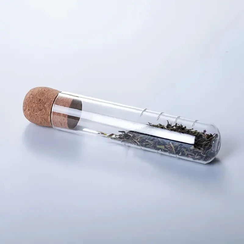 Tesil med korkpropp – Transparent