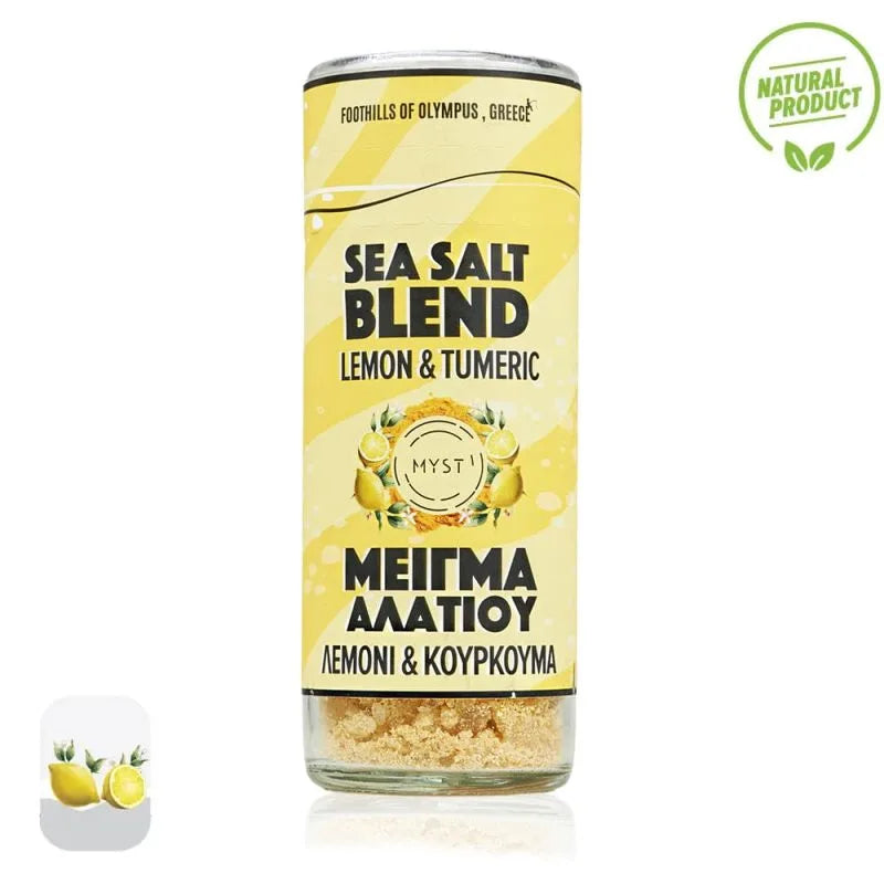 Havssalt med Citron & Gurkmeja | Kvarn