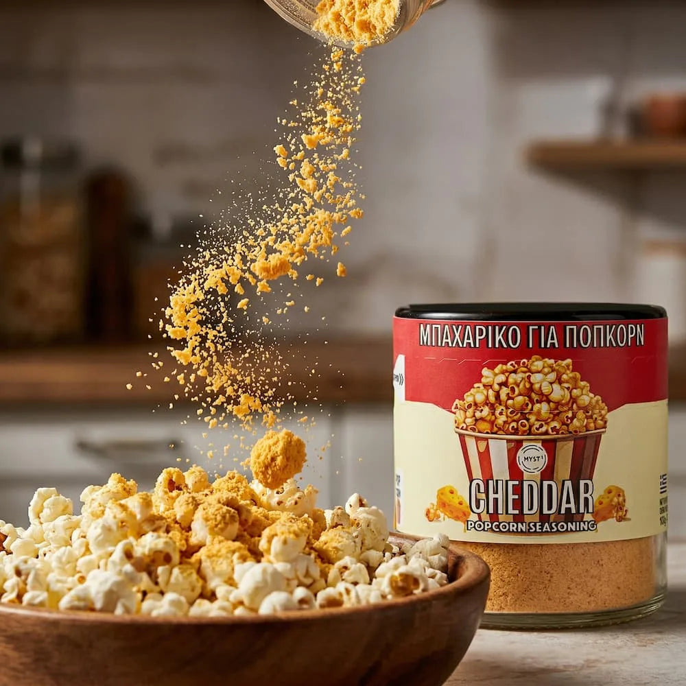 Kryddblandning för popcorn med ostsmak