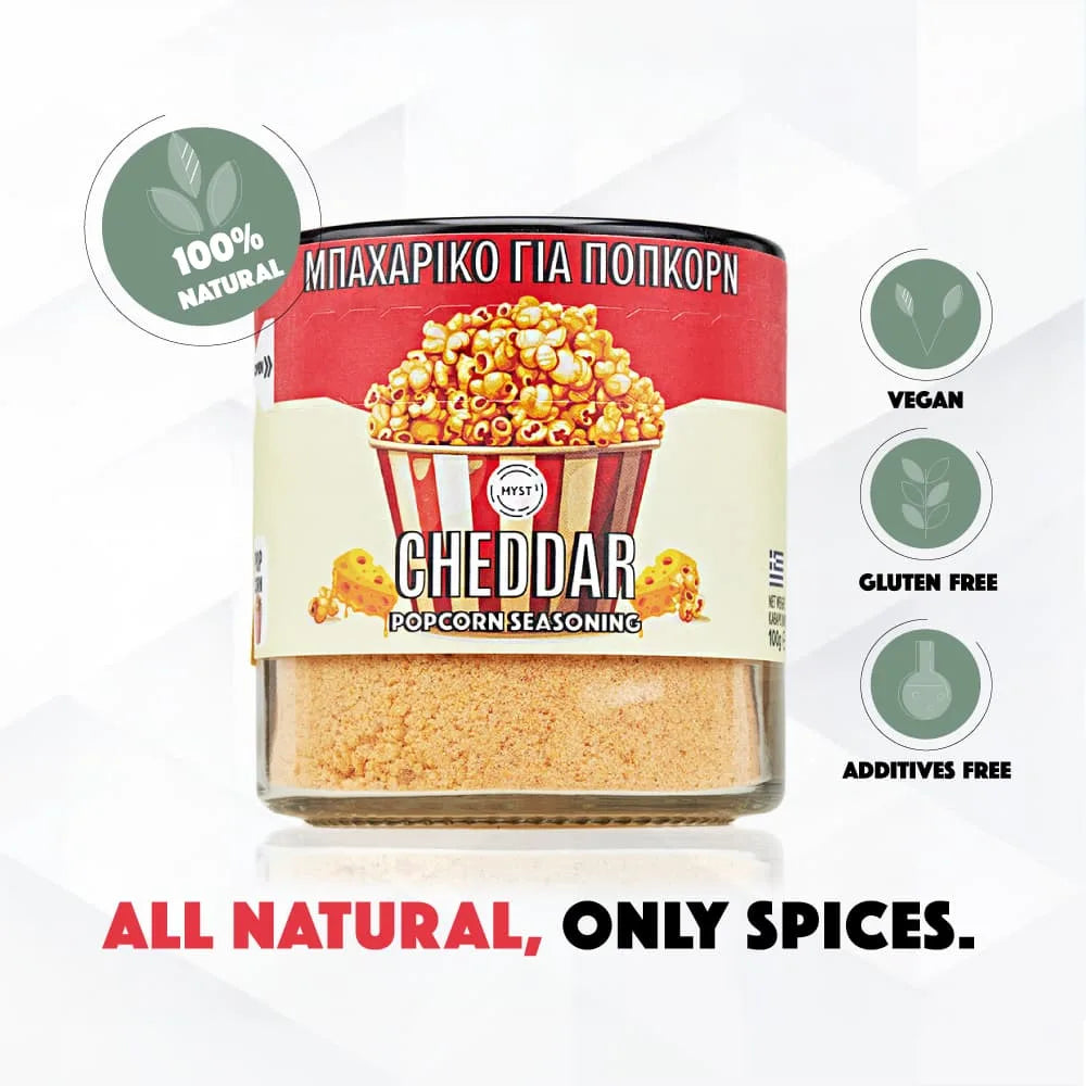 Kryddblandning för popcorn med ostsmak