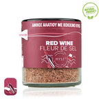 Salt flower with Red Wine