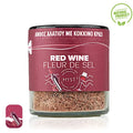 Salt flower with Red Wine
