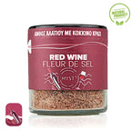Salt flower with Red Wine