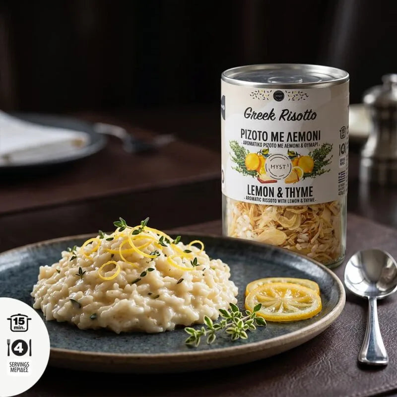 Risotto med citron och timjan