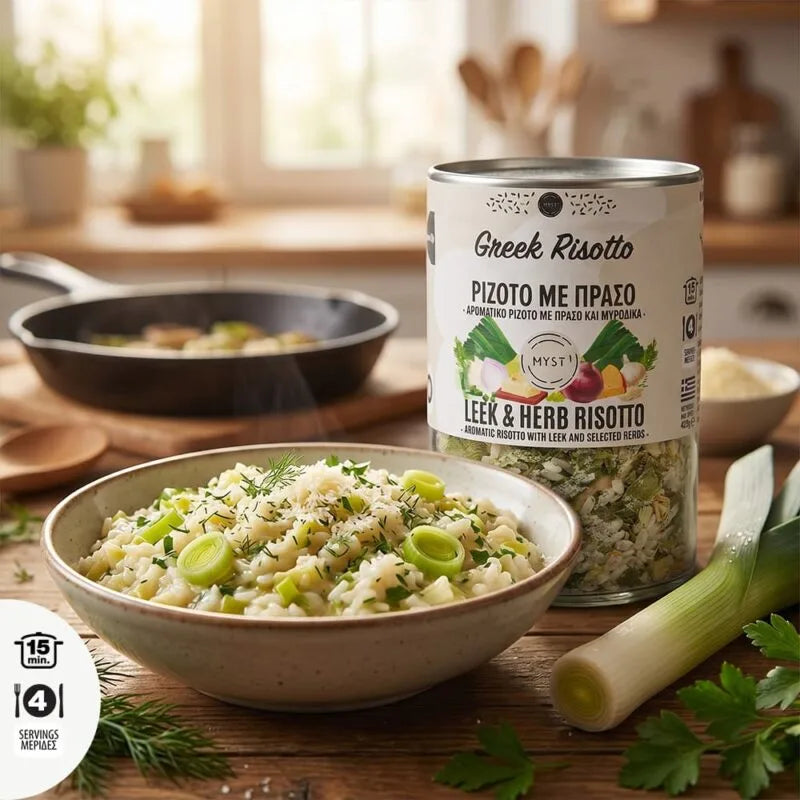 Risotto med Purjolök & Örter