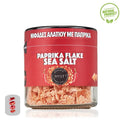 Röda pyramidformade havssaltflingor (Paprika)