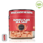 Röda pyramidformade havssaltflingor (Paprika)