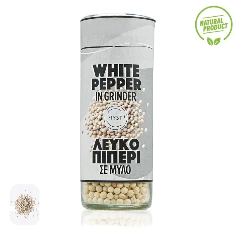 Vitpeppar i kvarn