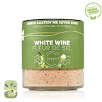 Saltblomma med Vitt Vin