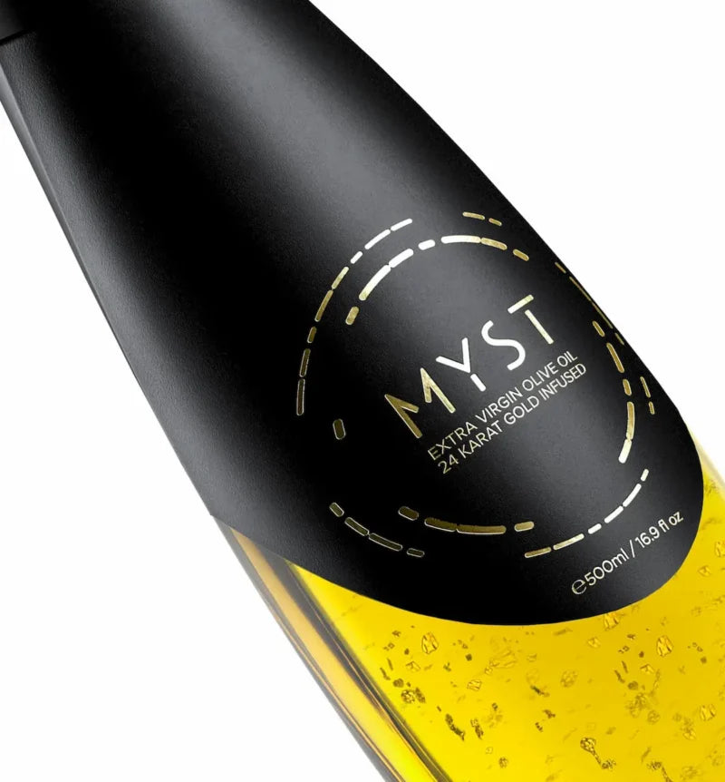 Extra Virgin Olivolja med 24K Guld
