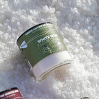 Saltblomma med Vitt Vin